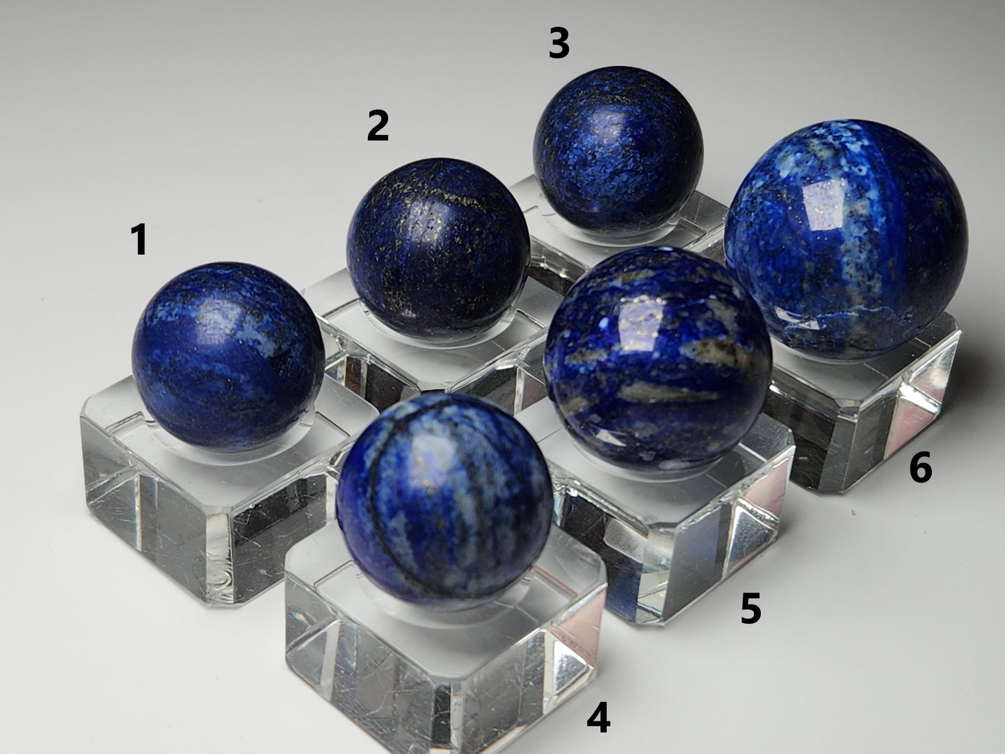 Lapis Lazuli Crystal Sphere - choose your favorite