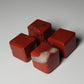 Red Jasper Gemstone Cubes