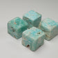 Blue Aragonite Gemstone Cube