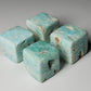 Blue Aragonite Gemstone Cube
