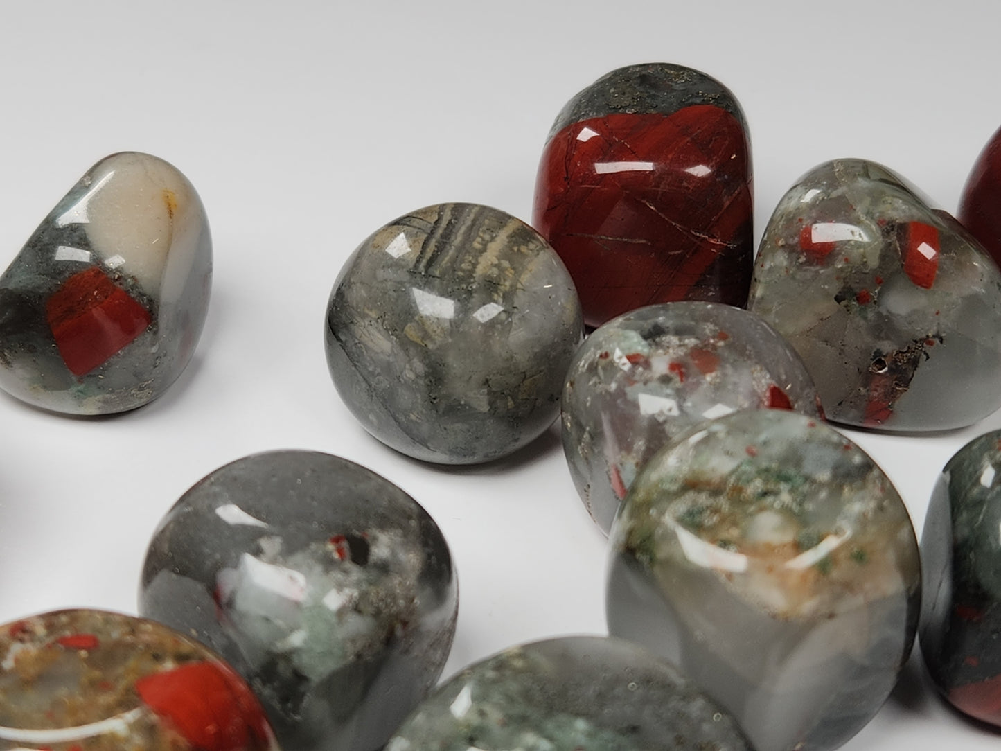 African Bloodstone Tumbles