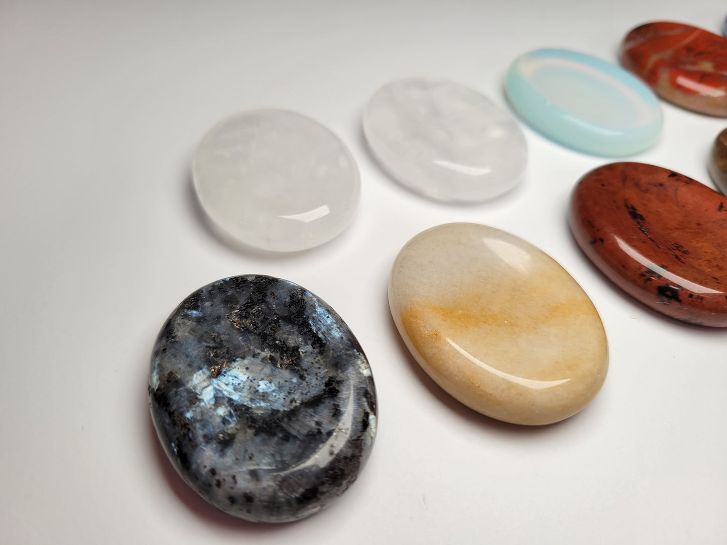 Gemstone Worry Stones