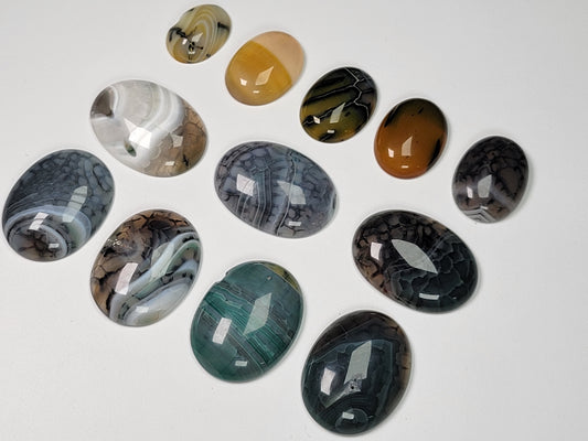 Dragons Vein Agate Cabochon - You choose