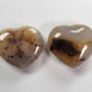 Dendritic Agate Crystal hearts