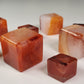 Carnelian Crystal Cubes