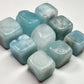 Aquamarine Gemstone Cubes