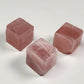 Rose Quartz Cubes from Madagascar